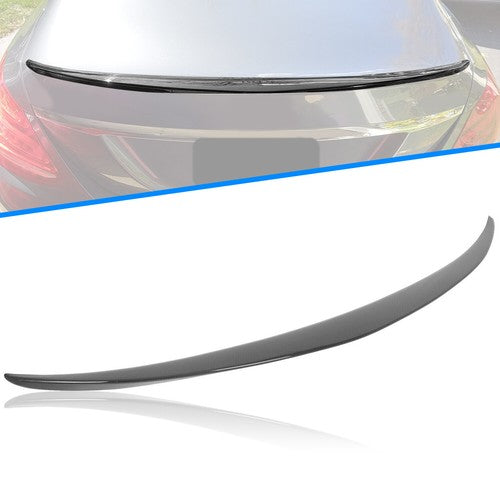 DURAFORCE Glossy Trunk Spoiler Lip For Mercedes C Class W205 2015 2022 C300 C63 C43 AMG