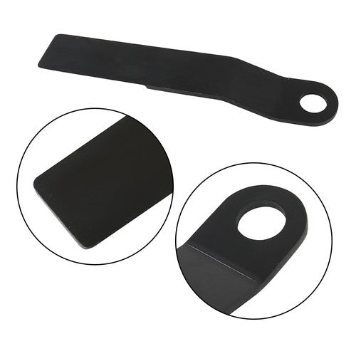 DURAFORCE Rotary Cutter Blades Heavy Duty AR400 For Bush Hog Skidsteer Replacement 2PCS