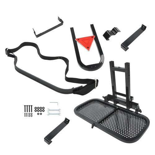 DURAFORCE Universal Upgraded Golf Cart Rear Seat Bag Rack For EZGO Club Car Yamaha