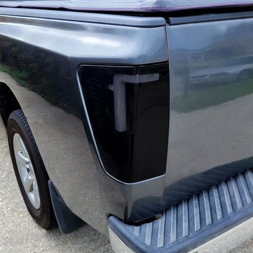 DURAFORCE Smoked Tail Light Assembly LED Brake Lamp For 2004-2015 Nissan Titan pickup
