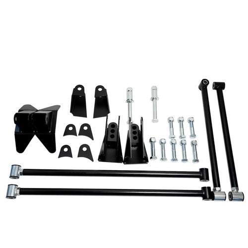 DURAFORCE For 1980-1987 Chevy C10 GMC Pickup Truck Rear Triangulated 4 Link Suspension Kit
