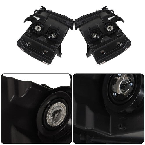 DURAFORCE Headlights For Chevy Silverado 2007-2013 2014 Headlamps Halogen Left&Right Side