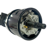 DURAFORCE Set of 35'' Black Tilt Steering Column Manual Floor Shift Without Key & Adapter