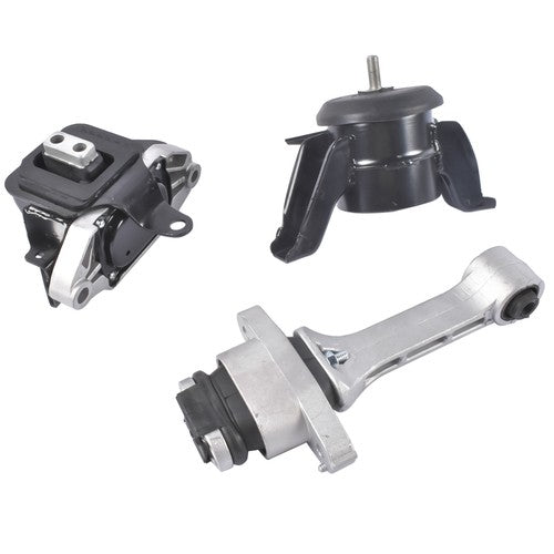DURAFORCE Right Motor+Left Trans Mount+Torque Strut Mount for Hyundai Tucson 1.6 4WD 16-18