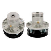 DURAFORCE 2Pcs Lawn Mower Spindle Assembly For John Deere AM108925 AM107590 38" Deck