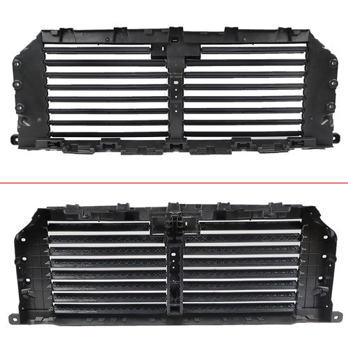 DURAFORCE Front Upper Radiator Grille Air Shutter Assembly For Ford F150 21-22 ML3Z8475C