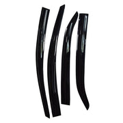 DURAFORCE For 2014-18 Toyota Corolla Mugen Style Window Visors Sun Rain Guards Vent Shade