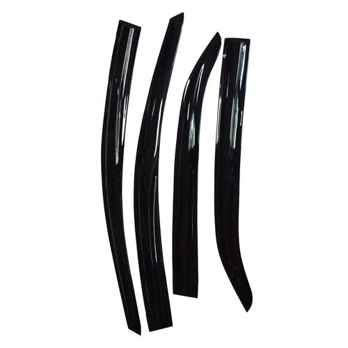 DURAFORCE For 2014-18 Toyota Corolla Mugen Style Window Visors Sun Rain Guards Vent Shade