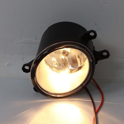 DURAFORCE Headlights Black Fog Lights+Switch Kit For 10-11 Toyota Camry SE Left+Right Side