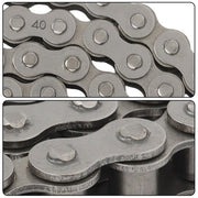 DURAFORCE #40 Roller Chain x 5 feet + 2 Connecting Links