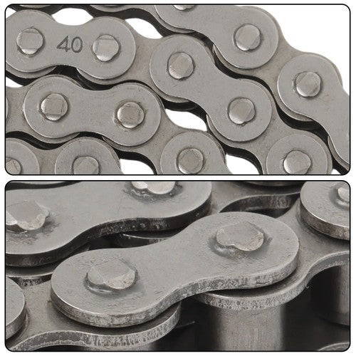 DURAFORCE #40 Roller Chain x 5 feet + 2 Connecting Links