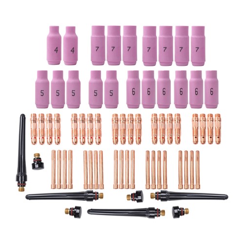 DURAFORCE 68 Pcs TIG Torch Consumables Accessories Kit For TIG Welding Torch
