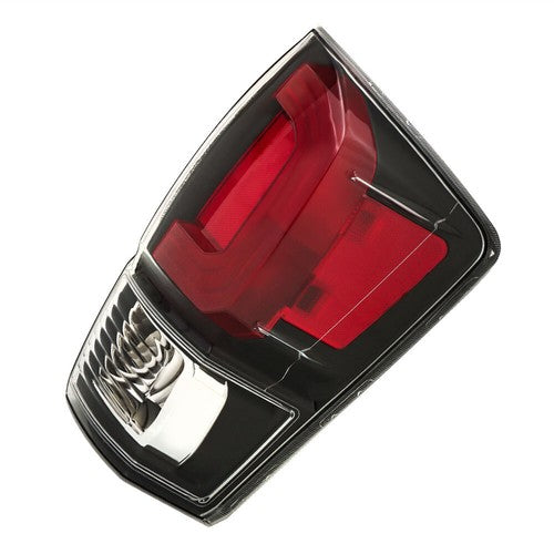 DURAFORCE Black Bezel LH+RH Clear Lens Brake Lamp Tail Lights Fit For Toyota Tacoma 16-21