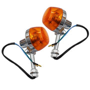DURAFORCE For Honda CT70 CT90 XL100 CB350 CM400 CB450 CB750 Turn Signal Light 8mm 12V Pair