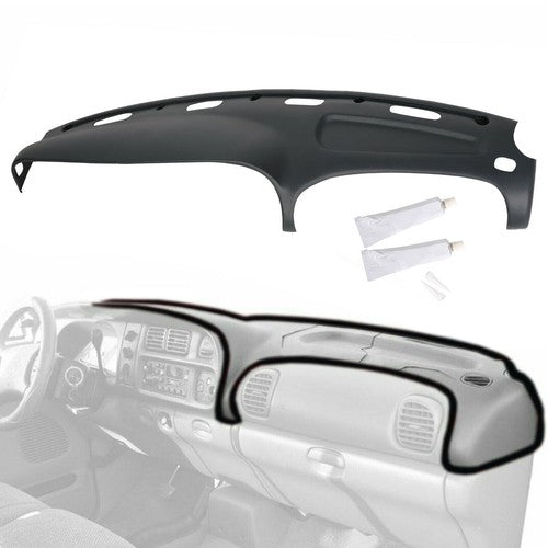 Dash Bezel Dashboard Cover Overlay for 1998-2002 Dodge Ram 1500 2500 3500 Pickup