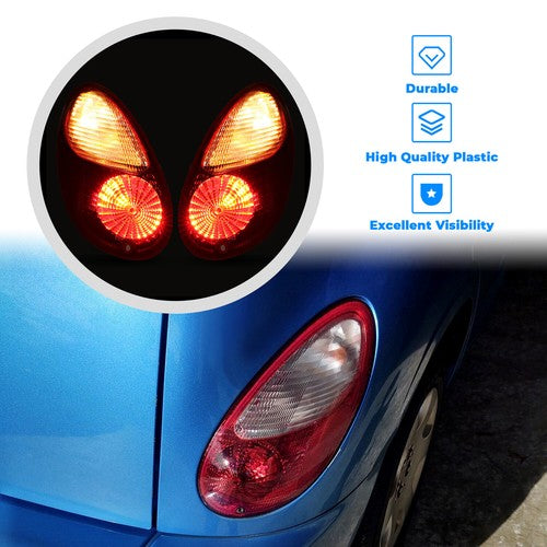 Tail Lights Left Side Right Side with Bulbs for 2006 2010 Chrysler PT Cruiser
