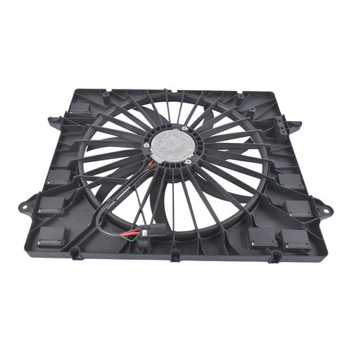 DURAFORCE Radiator Fan Assembly with Brushless Motor for Chevy Traverse Buick Enclave 3.6L
