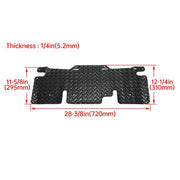 DURAFORCE PVC Dust Guard Mud Flaps Fender Firewall Shield For Talon 1000 R X X4 2019 -2022