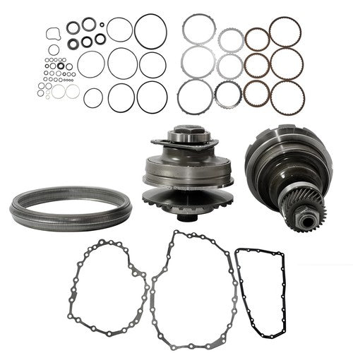DURAFORCE RE0F10A JF011E Pulley Set with Chain Belt & Rebuild Kit for Nissan Rogue L4 2.5L