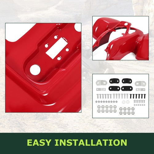 DURAFORCE For Honda TRX 400EX TRX400EX 1999-2004 ABS Front+Rear plastic Fender #11743-12