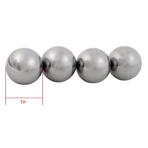 DURAFORCE 50pcs of Precision Steel Balls - [1 Inch] Steel for Bearings Use, G25 precision