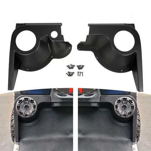 DURAFORCE Golf Cart Speaker Pods ABS For 1994-Up EZGO TXT For 627153 Pair Speaker Stands