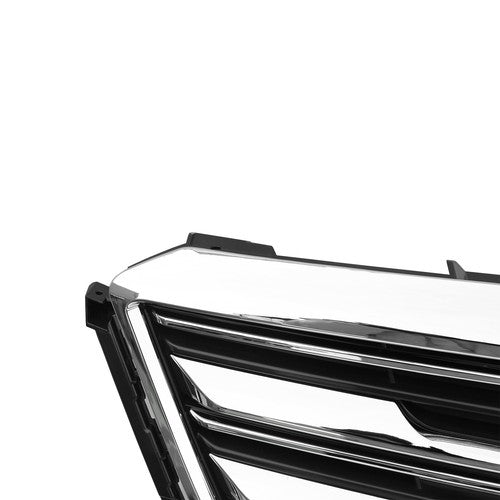 DURAFORCE Front Bumper Upper Grille Chrome for Cadillac XT5 2016 2017 2018 2019 2020