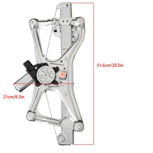 DURAFORCE Front LH Power Window Regulator w/ Motor For Honda Civic 2006-2008 2009-2011