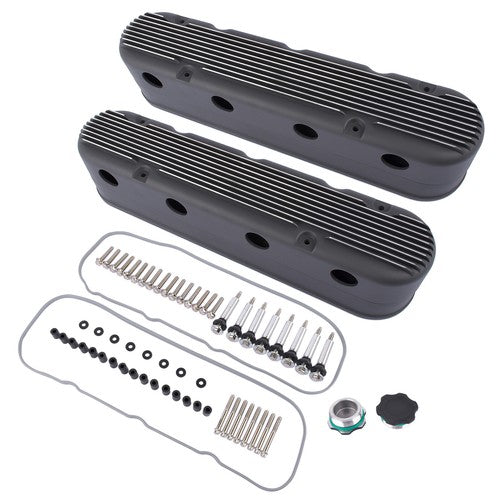 DURAFORCE Aluminum Engine Valve Covers for All LS Engines Using LS1 LS2 LS3 LS6 LS7 Coils