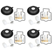 DURAFORCE FOR KAWASAKI Zx6R Zx600 ZZR600 4X Carburetor Repair Kit Diaphragm Float