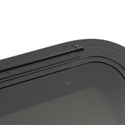 DURAFORCE 30"×20" Emergency Exit Push-Out Glass Window for RV Camper Window w/ Trim&Screen