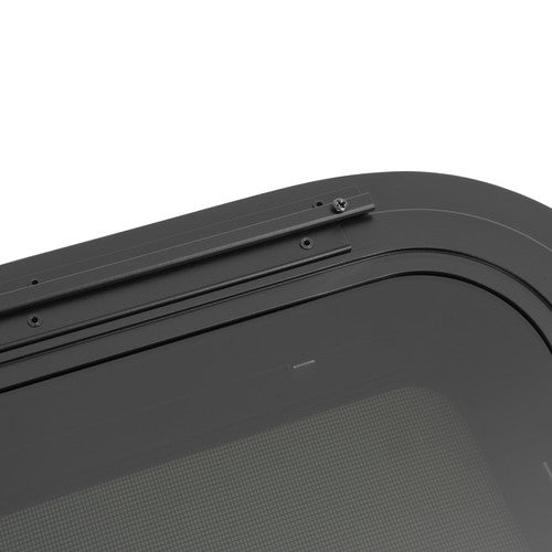 DURAFORCE 30"×20" Emergency Exit Push-Out Glass Window for RV Camper Window w/ Trim&Screen