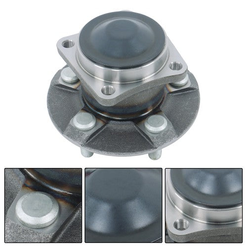 DURAFORCE FWD Pair Rear Wheel Bearing Hubs For Toyota Celica Corolla Matrix Pontiac Vibe