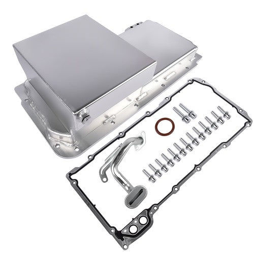 DURAFORCE Front Oil Pan w/ Gasket for Chevrolet Small Block V8 GEN. III/IV LS1 LS2 LS3 LS6