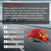 DURAFORCE For Toyota Corolla 09-10 1.8L 2.4L Driver Left Side Outer Brake Lamp Tail Light