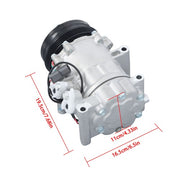 DURAFORCE AC A/C Compressor with Clutch For Honda Civic 1994-2000 Honda CR-V 1997-2001
