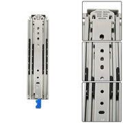 DURAFORCE Locking Drawer Slides 12 Inch Full Extension & Lock 500 lb Load Capacity 1 Pair