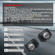 DURAFORCE For 2016-2021 Toyota Tacoma Right+Left Side Fog Light w/Switch+Wiring+Bulbs