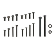DURAFORCE 1590 pcs M3 Screw Kit with Hex Button and Socket Head Bolts, Nuts, and Washers