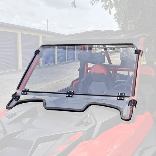 DURAFORCE Heavy Duty Full Flip Down Windshield for Polaris RZR XP 1000 4 2019-2023
