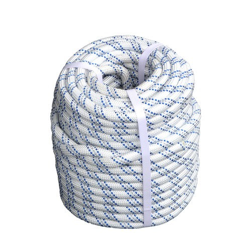 DURAFORCE Braided Polyester Rope 8400 Lbs Breaking Strength For Swing Double 1/2" x 120'