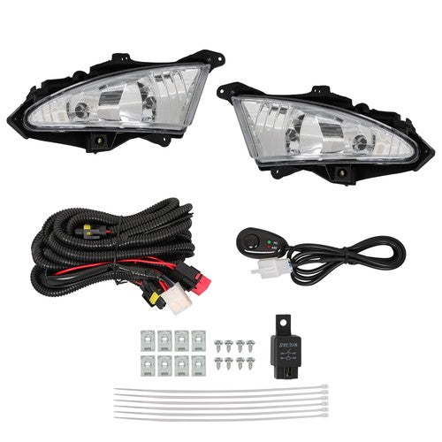 DURAFORCE For 2007 2008 2009 2010 Hyundai Elantra Pair Fog Light Engine Motor Mount 4pcs