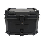 DURAFORCE Motorcycle Top Case Waterproof Rear Tour Box with Security Lock Helmet Case 45L
