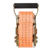 DURAFORCE (10) 1.5" x15' 4000lb Ratchet Tie Down Cargo Straps J Hooks Heavy Duty Tie Downs