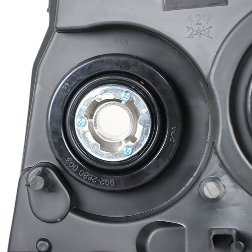 DURAFORCE Chrome New For Chevy Avalanche/Suburban/Tahoe 2007-2014 Halogen Pair Headlights