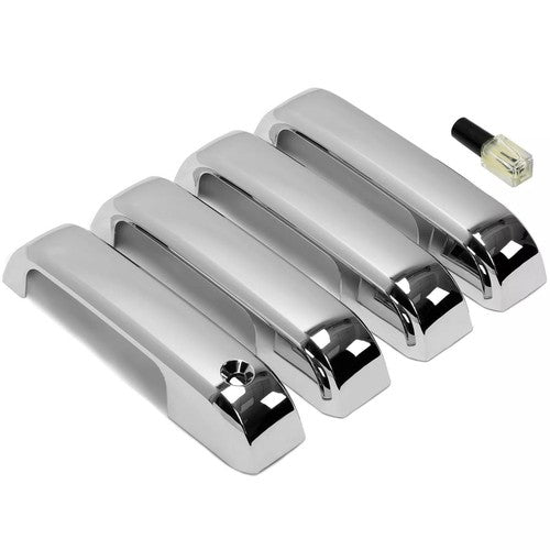 DURAFORCE For 2017 - 2020 Ford F-250 F450 Chrome Door Handle Covers w/o Smart Keyless