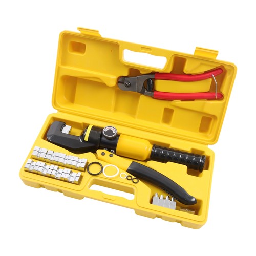 DURAFORCE 10Ton Hydraulic Crimper Tool for 1/8" to 3/16" Stainless Steel Cable Railing Kit