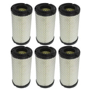 DURAFORCE 6Pcs Air Filter for Kubota BX Series D722 RTV500 RTV900 KTV900 D662 D782 D902