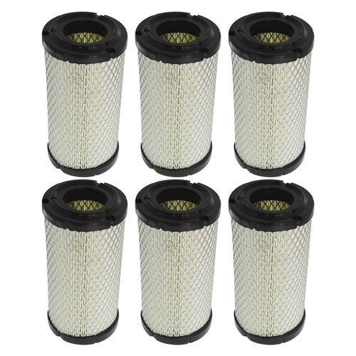 DURAFORCE 6Pcs Air Filter for Kubota BX Series D722 RTV500 RTV900 KTV900 D662 D782 D902