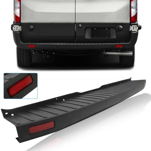 DURAFORCE Rear Bumper Cover Top Pad With Reflectors for 15-22 Ford Transit 150 250 350